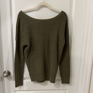 Olive Green Women's Sweater